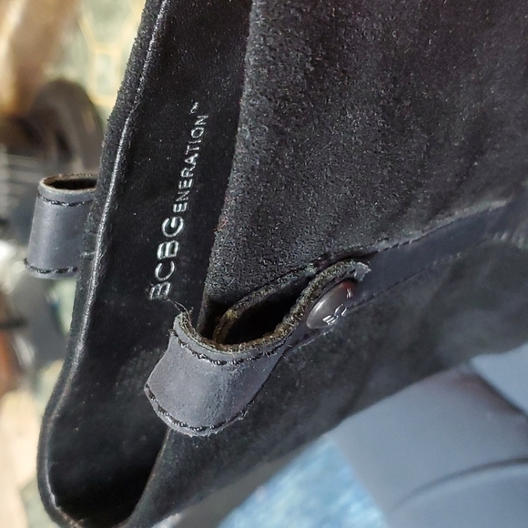BCBGeneration Tall Leather Suede Boots - Picture 6 of 6